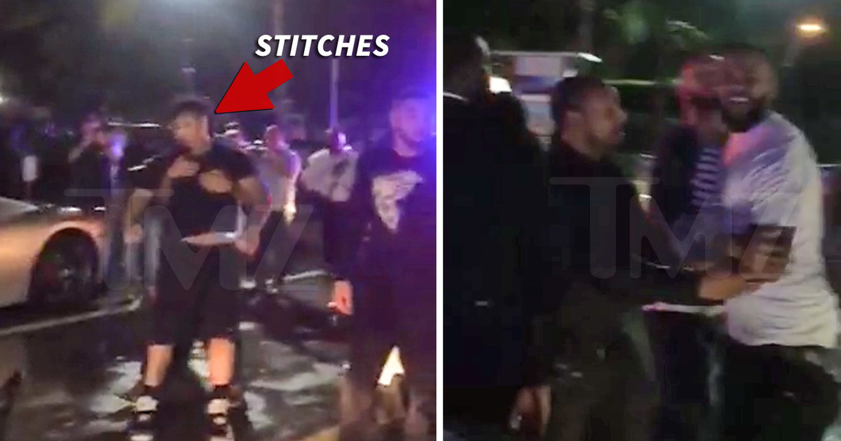 The Game -- Rival Rapper KNOCKED Out ... By Game's Manager (VIDEO)