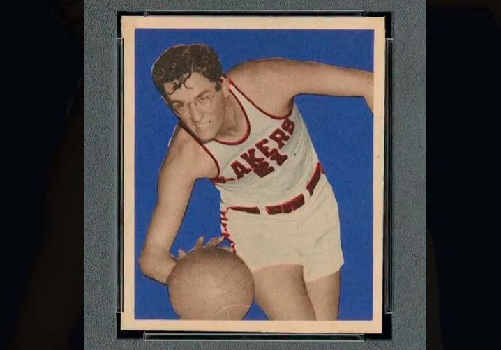 NBA's George Mikan -- Rookie Card Sells for $400,000