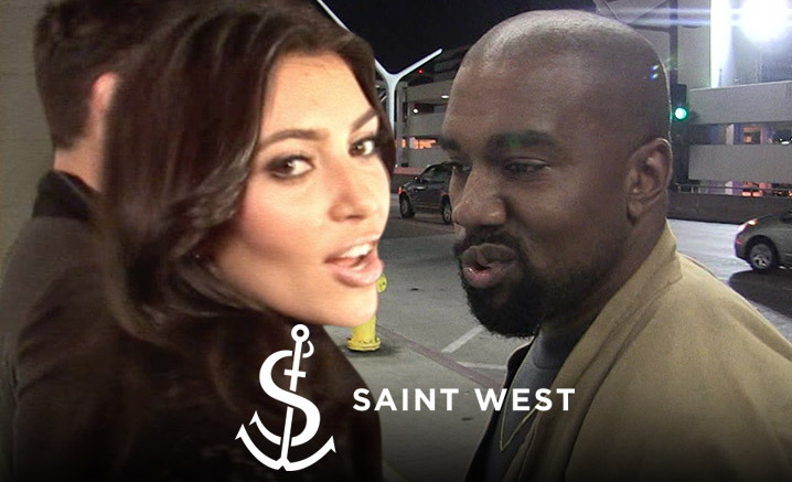 Kim and Kanye Gotta Buck Up to Get Baby Saint's Website