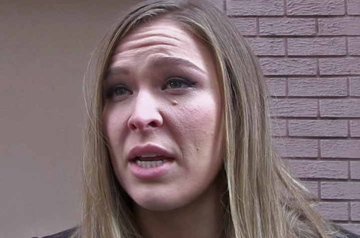 Ronda Rousey -- My Mouth's All Jacked Up ... Still Can't Eat an Apple