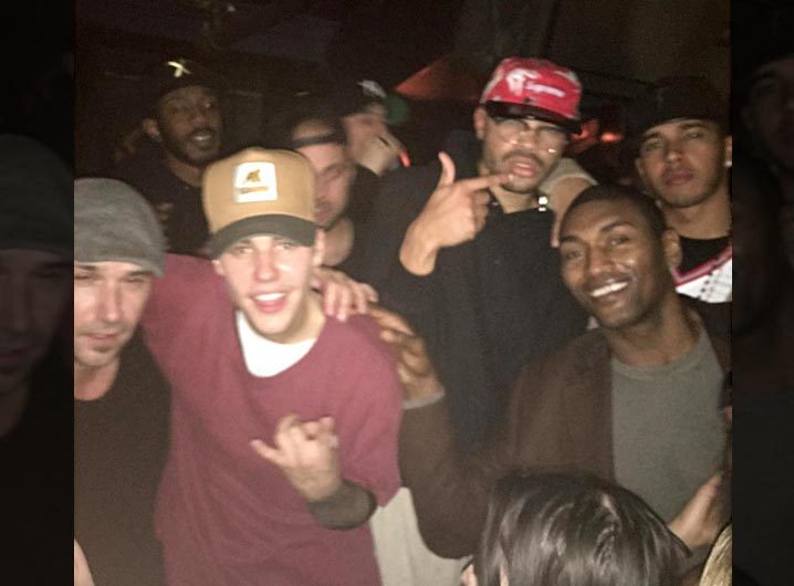 Metta World Peace -- When In Canada ... Party With Justin Bieber?!