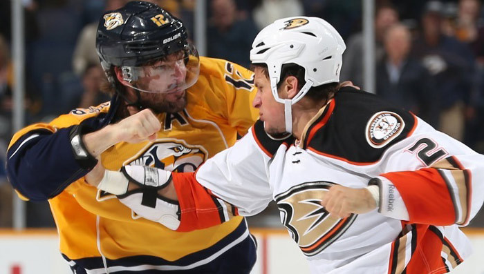 NHL's Best Brawls -- See Hockey's Heaviest Hitters