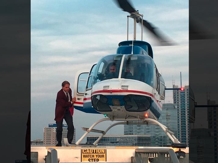 Nick Saban -- HEAD FOR THE CHOPPA ... It's How I Roll