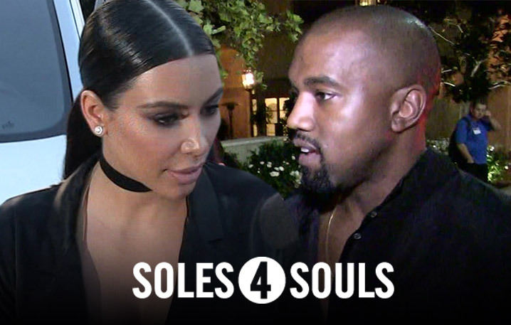 Kim & Kanye -- We Got Sole ... 1,000 of Them!!!
