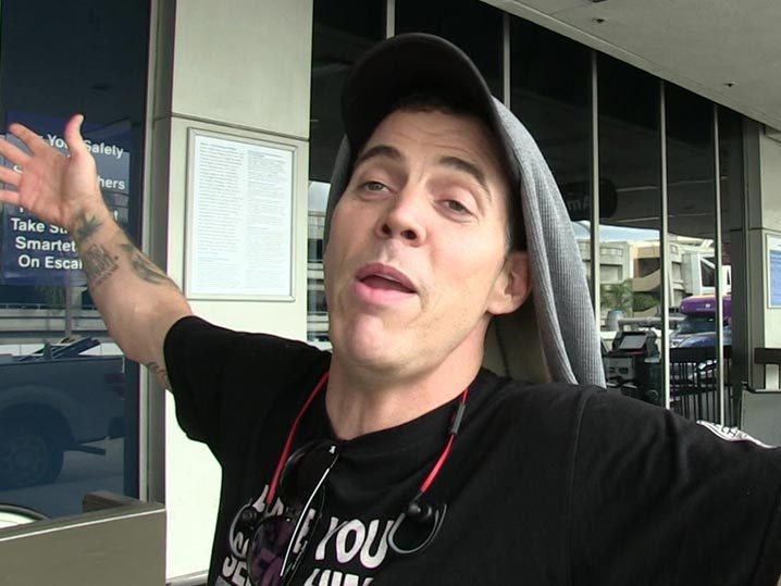 Steve-O -- I'm A Free Willy ... Outta Jail Early for SeaWorld Stunt