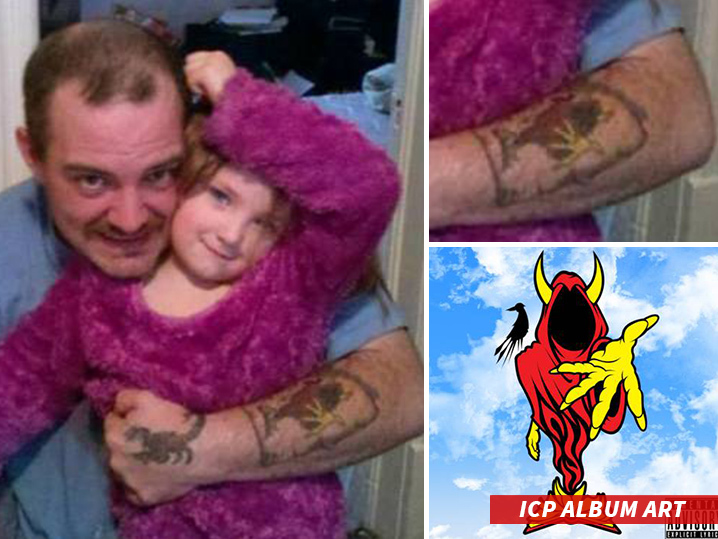 Insane Clown Posse -- Showers Burn Victim with Gifts ... Her Dad Was One Of Us