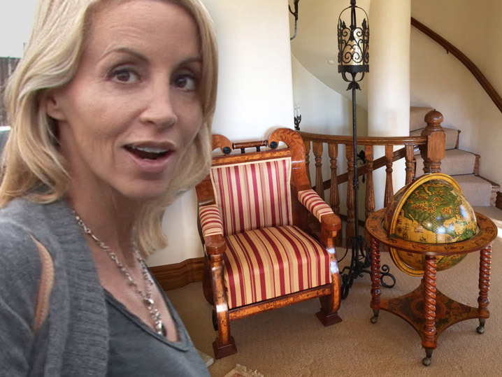 Camille Grammer -- $14k Table Up for Grabs in Super Fancy Garage Sale (PHOTOS)