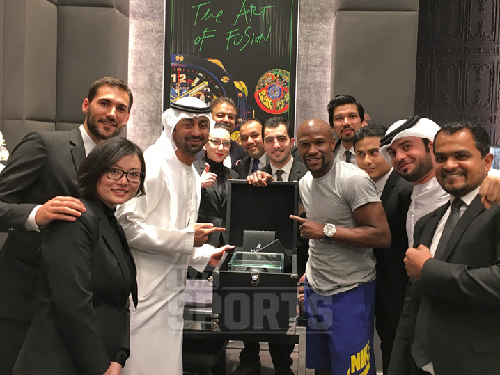 Floyd Mayweather -- BUYS MILLION DOLLAR WATCH ... On Dubai Shopping Spree