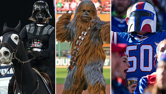 'Star Wars' Costumes -- May The Sports Be With You!