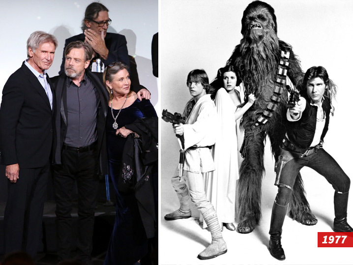 'Star Wars' Cast -- The Force Can Only Do So Much (PHOTO)