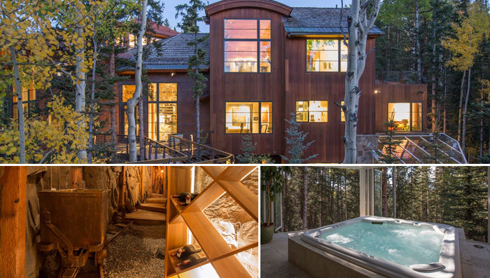 Oprah -- My New Mountain Crib Has a WINE MINE!! (PHOTOS)
