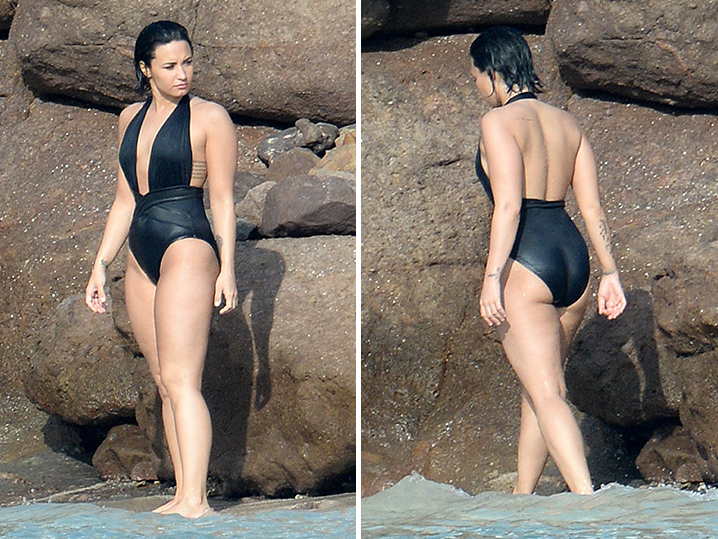 Demi & Wilmer -- Braving The Waves With Their Love (PHOTOS)