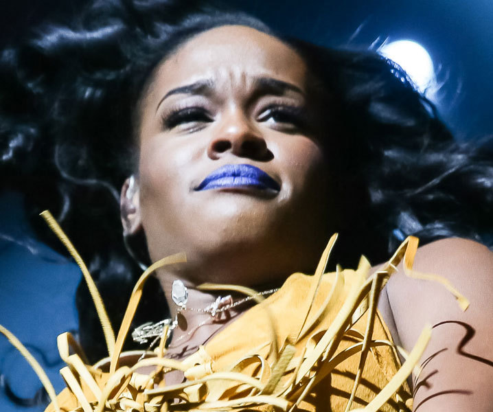 Azealia Banks -- Arrested For Biting Boob