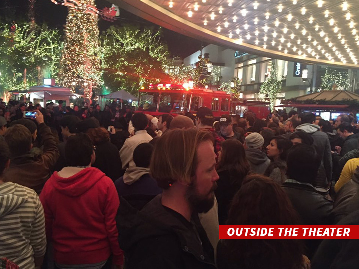 'Star Wars' -- L.A. Theater Evacuated ... But False Alarm