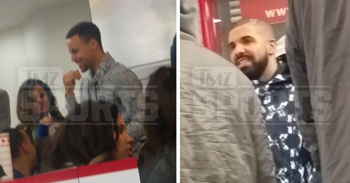 Drake and Steph Curry -- Bathroom Lockdown At In-N-Out
