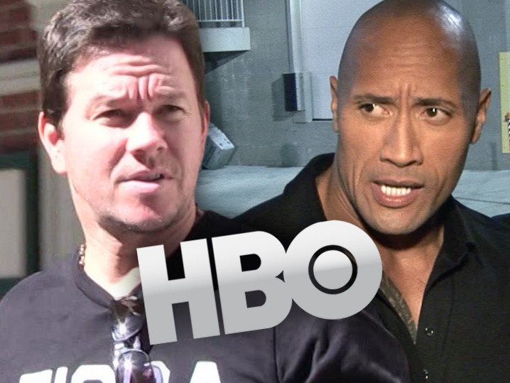 Mark Wahlberg & The Rock -- Sued for Stealing 'Ballers'