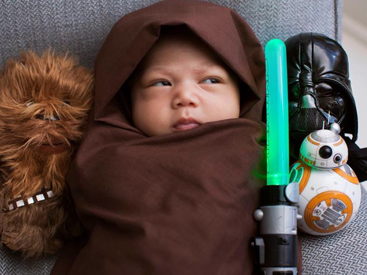Mark Zuckerberg -- I'm Raising a Little Jedi! (PHOTO)