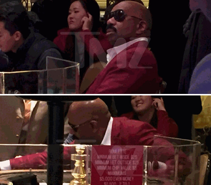 Steve Harvey -- Rushin' to Play Roulette Before Miss Universe Pageant