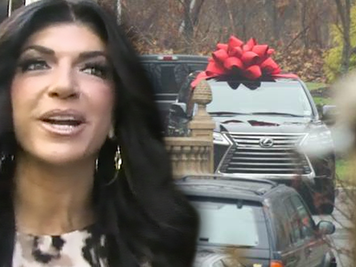 Teresa Giudice -- $90k Welcome Home Car ... Broke, Reallly?
