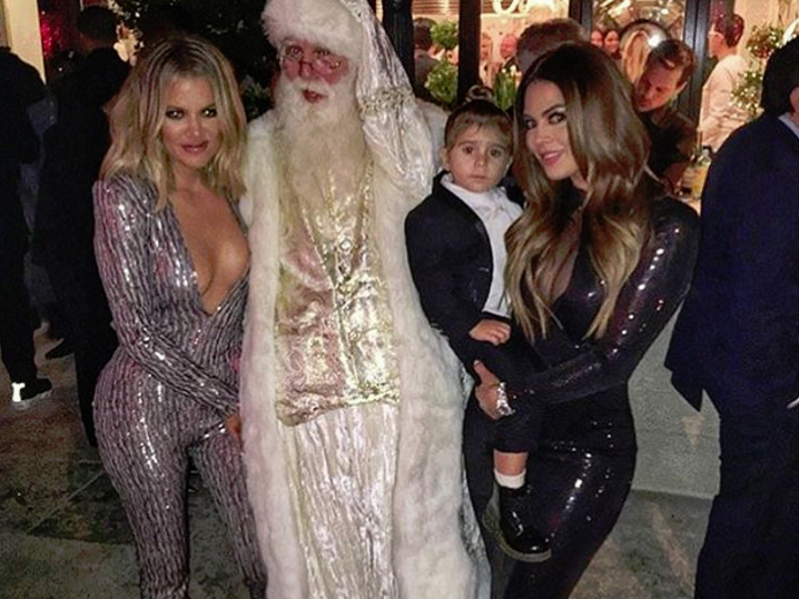Khloe Kardashian -- Wins Christmas Boobie Prize (PHOTO)