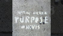 Justin Bieber -- San Francisco Demands Answers ... Who Graffitied Our Town?