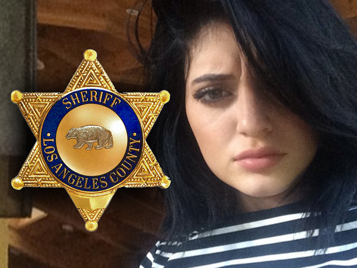 Kylie Jenner -- Sheriff's Urge ... Get a Restraining Order STAT!