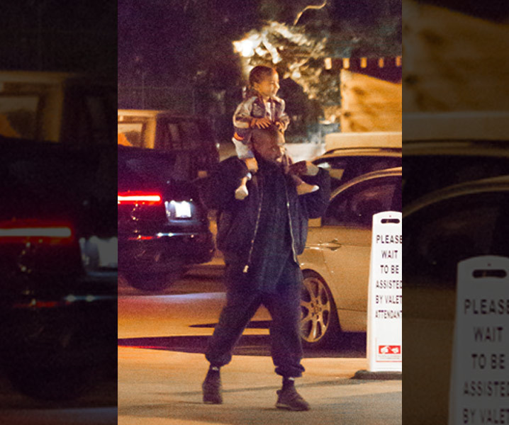 Kanye West -- North Takes a Wild Ride (PHOTO)