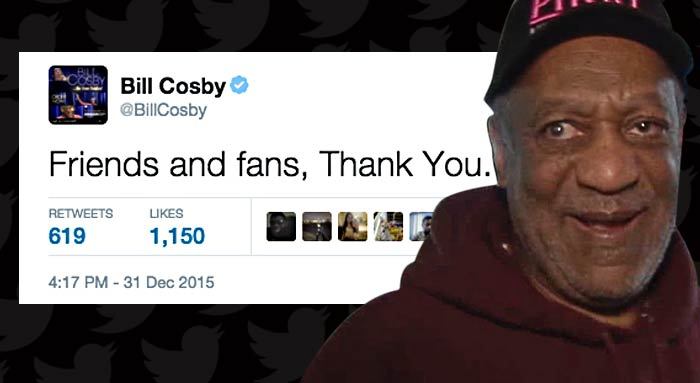 Bill Cosby --  I'm Grateful for Your Support