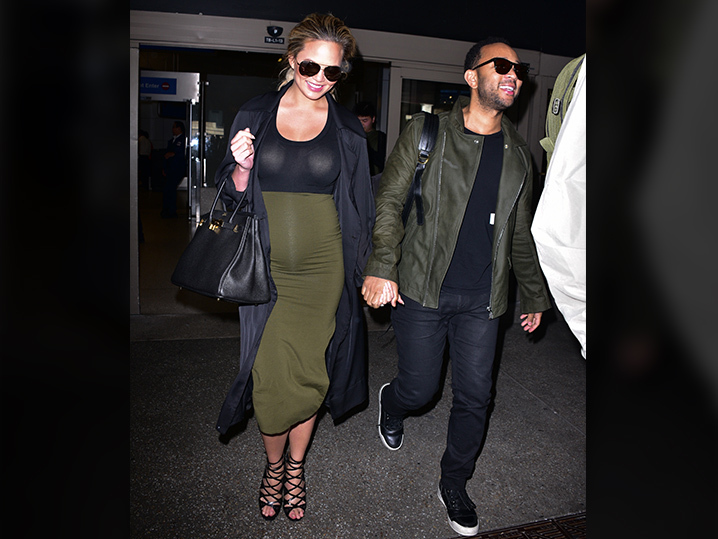John Legend & Chrissy Teigen -- So Cute You'll Wanna Puke (PHOTO)