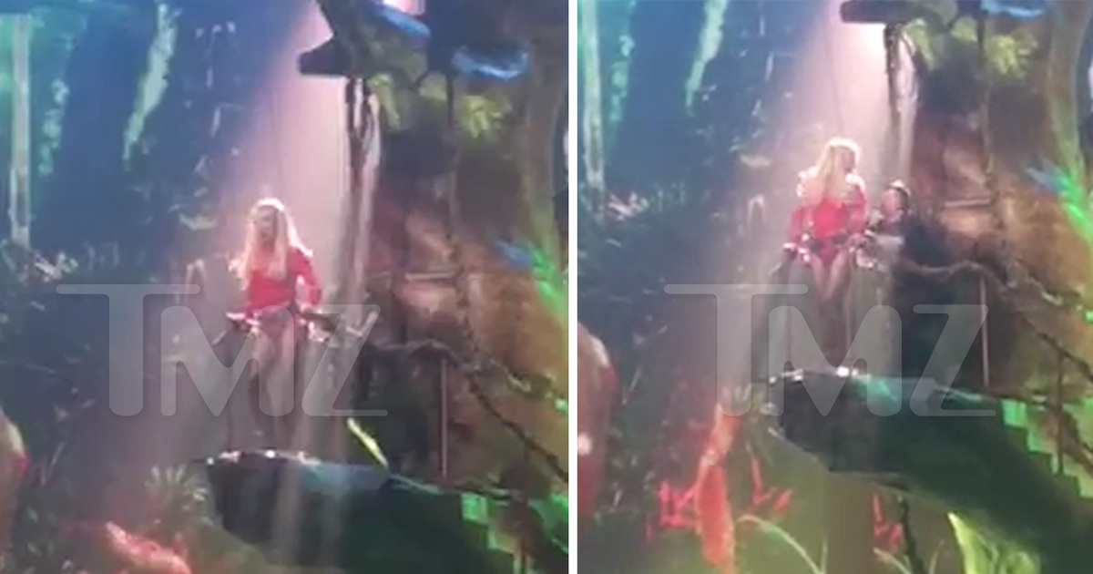 Britney Spears -- HELP!!! I'M STUCK TO A TREE
