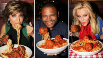 Saucy Celebrity Snapshots to Celebrate National Spaghetti Day 