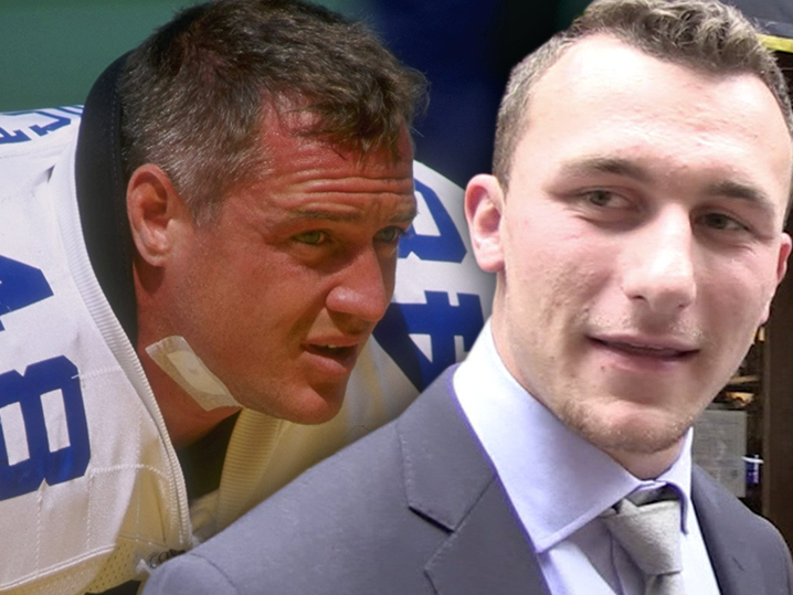 Cowboys Legend Daryl 'Moose' Johnston -- Johnny Manziel Would Bomb As QB in Dallas!!