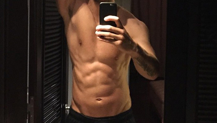 Guess Whose Sexy Stomach -- See the Coachella Hunk
