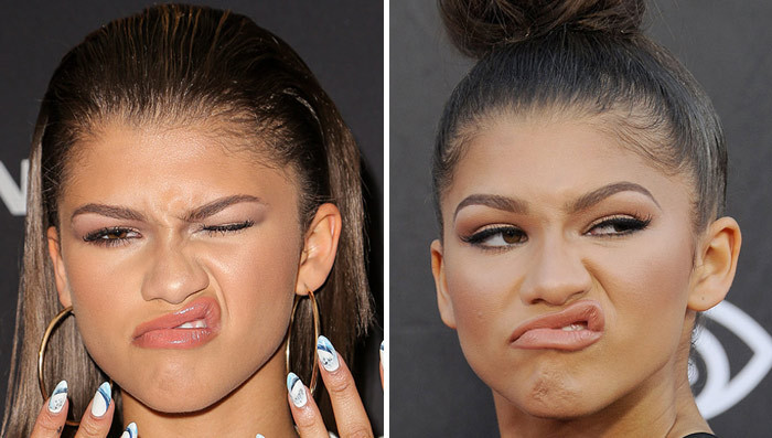 Zendaya's Signature Smirk -- See The Funny Face
