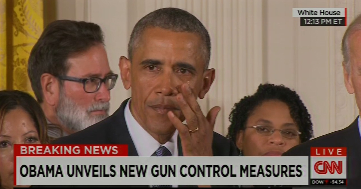 President Obama -- Teary and Angry ... Guns are Killing Our Children (VIDEO)