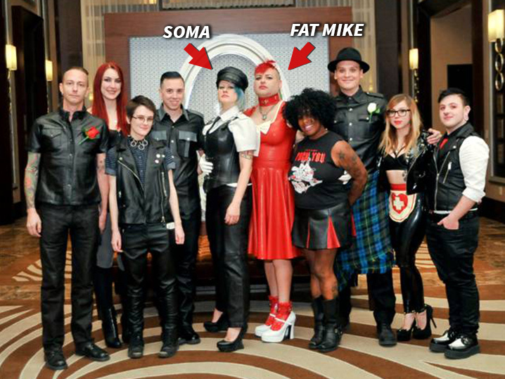 NOFX's Fat Mike -- I Got Married ... As The Bride! (PHOTOS)