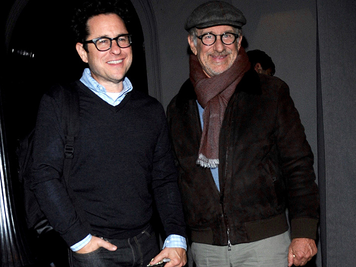 J.J. Abrams to Steven Spielberg -- Thanks for that Job Reference!!!  (PHOTO)