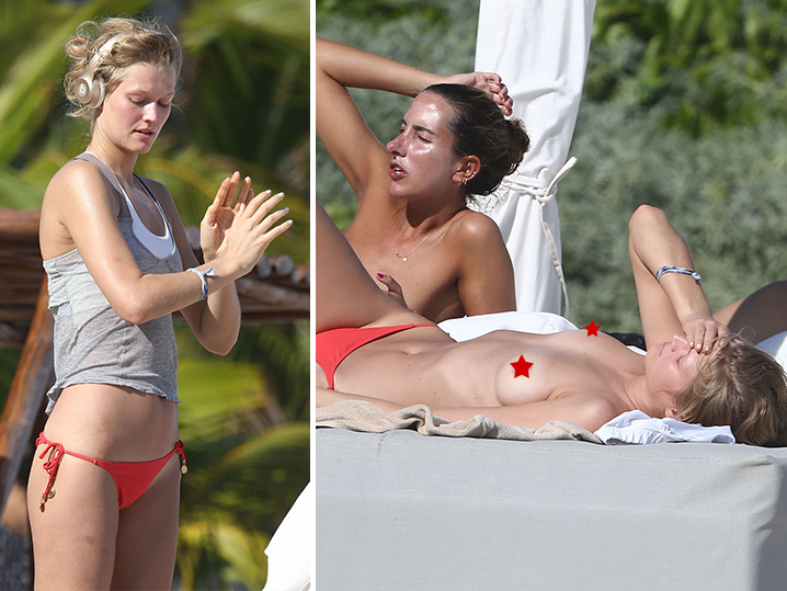 Leonardo DiCaprio -- Ex-GF Baring it All in Mexico (PHOTOS)