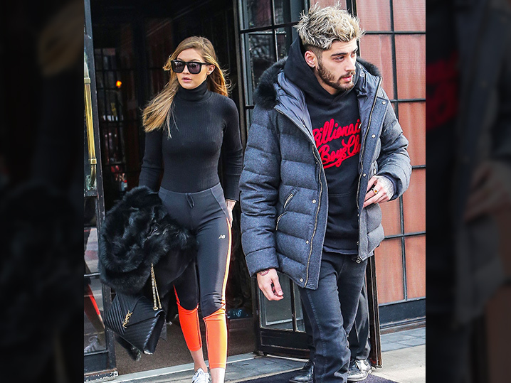 Zayn Malik & Gigi Hadid -- Hot and Cold in NYC