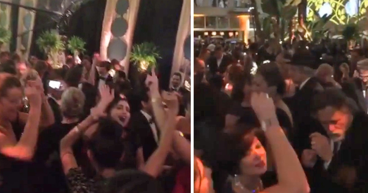 David Bowie -- Dance Party Salute Post Golden Globes (VIDEO)
