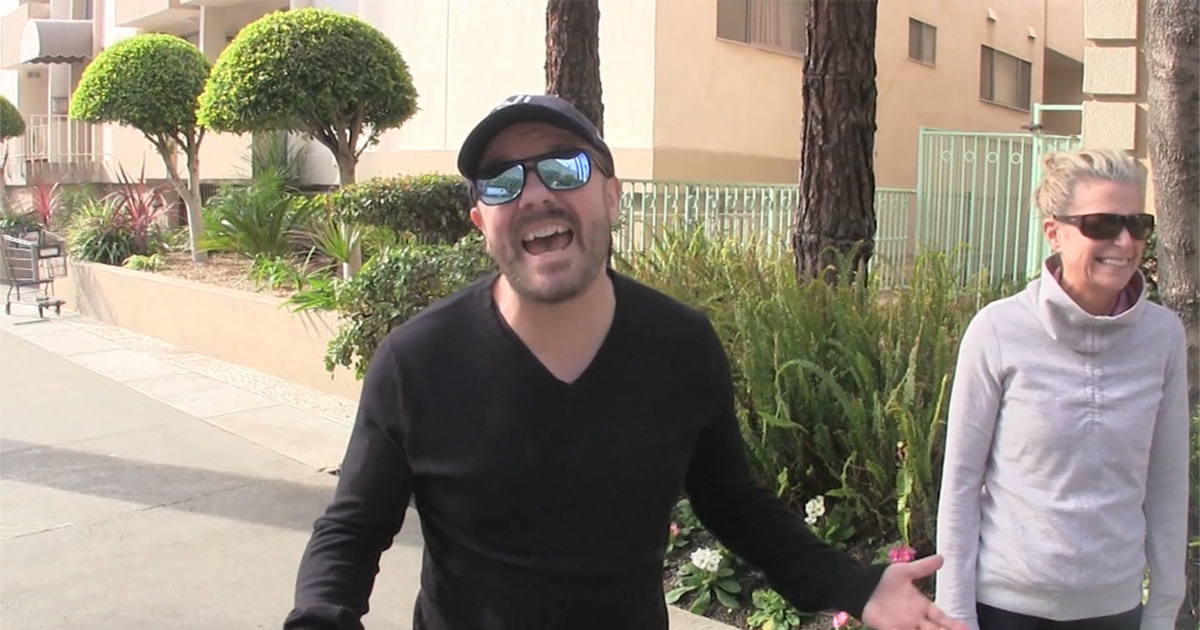 Ricky Gervais -- Things Are Cool Between Me and Mel Gibson (VIDEO)