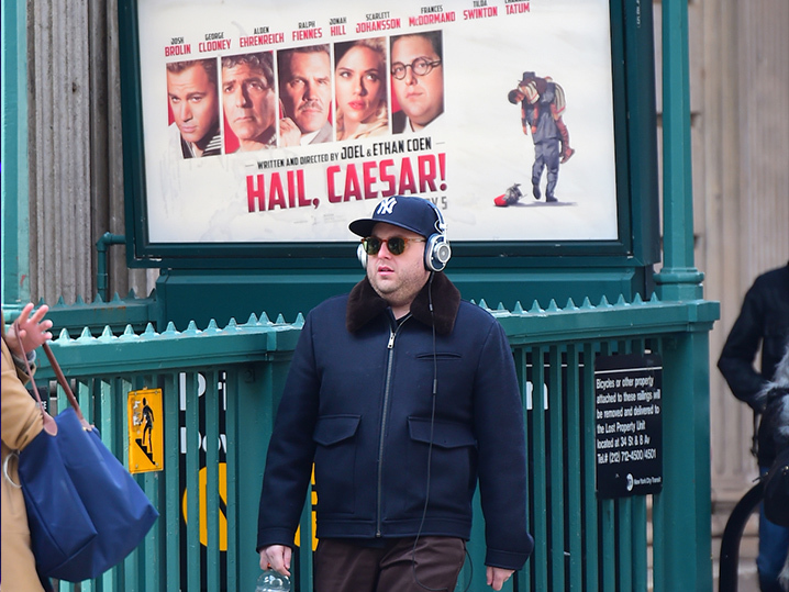 Jonah Hill -- This Guy's Following Me Everywhere! (PHOTO)