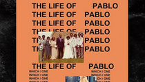 Kim Kardashian -- I Tapped the Bootay On Kanye's 'T.L.O.P.' Album Cover