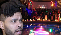 The Weeknd -- Grammy Party Shut Down by Cops