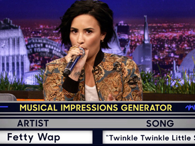 Demi Lovato NAILS Her Impressions of Christina Aguilera, Cher ... and Fetty Wap?!