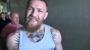 Conor McGregor -- Cusses Out TMZ Photog Over Jesus Question