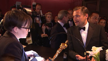 Leonardo DiCaprio -- So This Is How You Engrave an Oscar (VIDEO)