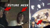 Meek Mill -- Strip Club Ballin' for Last Night of Freedom (VIDEO)