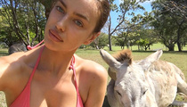 Irina Shayk -- Isn't My Ass Cute? Hairy, But Cute? (PHOTOS)