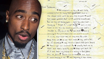 Tupac -- High School Don Juan ... Love Letter Surfaces (PHOTOS)